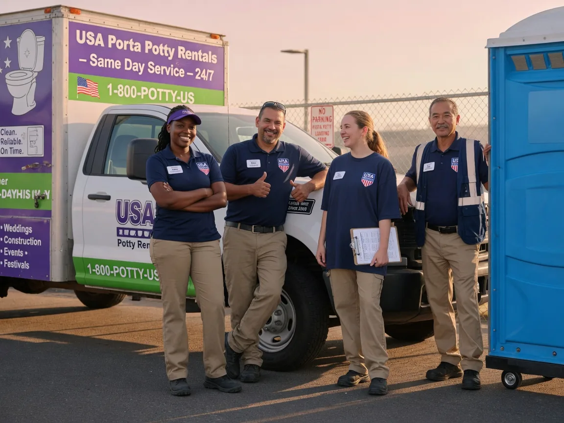 Porta Potty Rental company in Luxor, PA